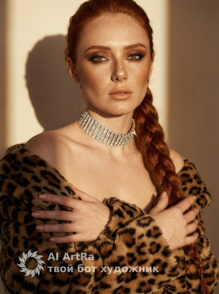 👄 Женские Фотосессия Леопардовый глянец