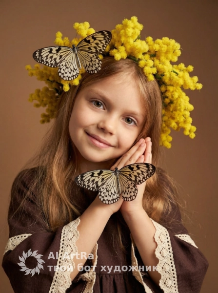 🧸 Детские Фотосессия Танец бабочек