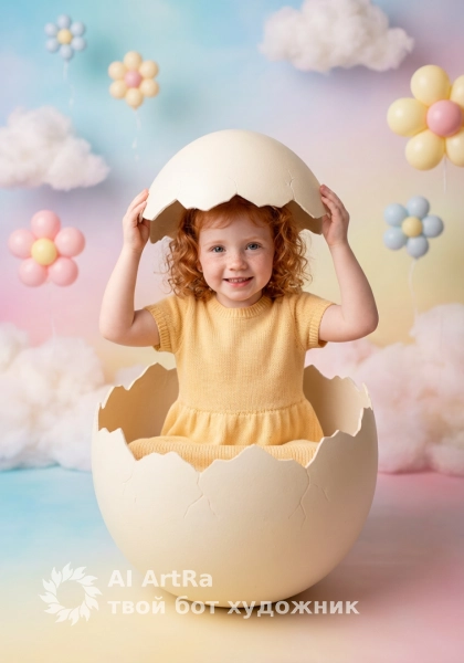 🧸 Детские Весёлый выход из скорлупы