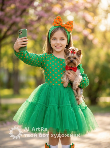 🧸 Детские Модница и её питомец