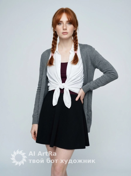 👄 Женские Фотосессия Школьный шик