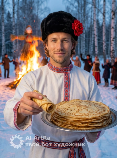🎉 Праздники Масленица: блины и народные традиции