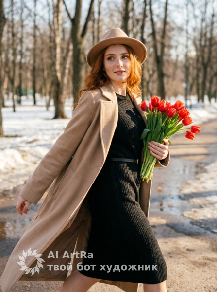 Весенний букет в парке