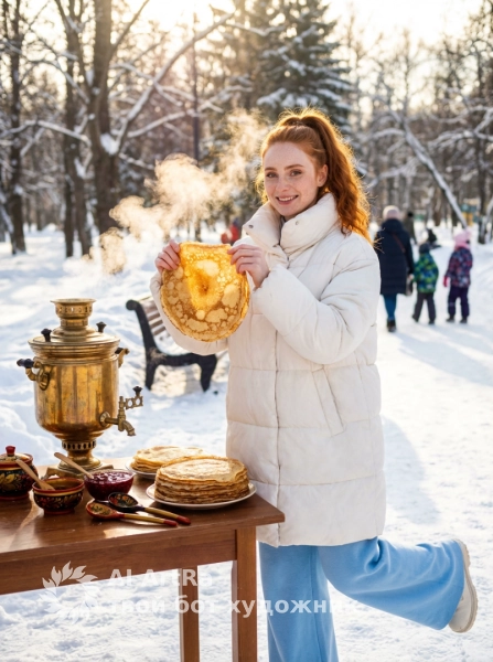 Масленица в парке