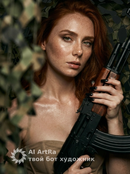 Эстетика войны: женский образ в камуфляже