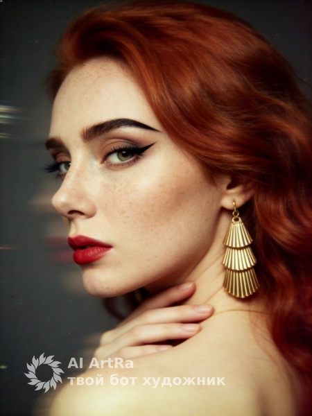 👄 Женские Эхо времён: винтажный портрет