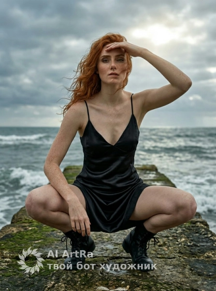 👄 Женские Фотосессия Меланхолия на пирсе