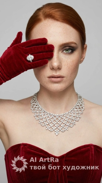 Красный бархат и прикрытый взгляд