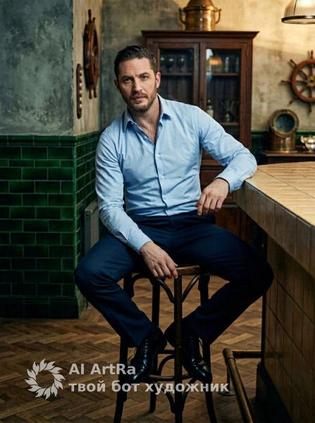 Фотосессия На барном стуле