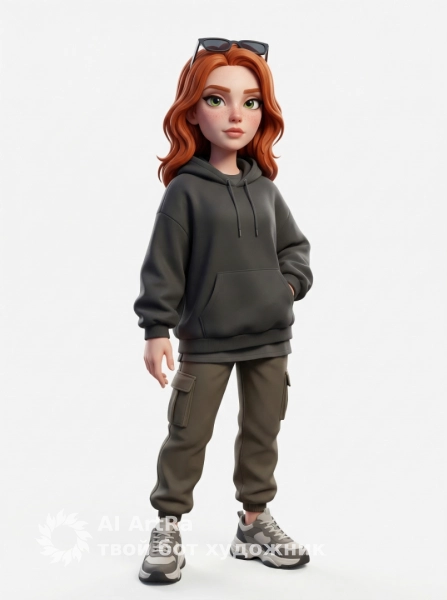 3D аватар в стиле Pixar - реалистичный персонаж по фото