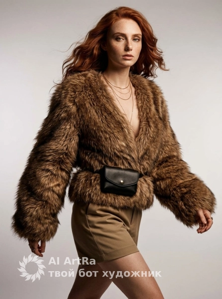 Портрет в пушистой шубе