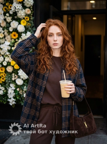 Уличная фотосессия со вспышкой, стильный городской портрет