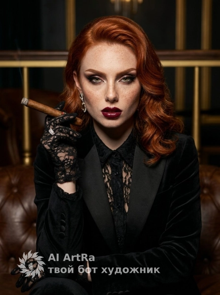 Фотосессия с сигарой: дерзкий портрет