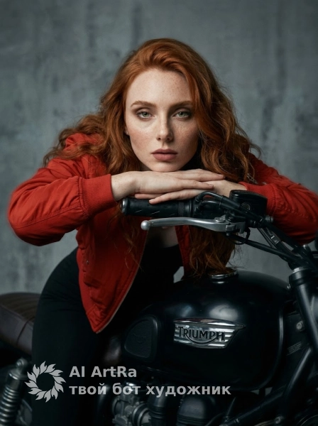 Гламурный байкерский образ