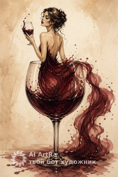 Вино, ставшее платьем