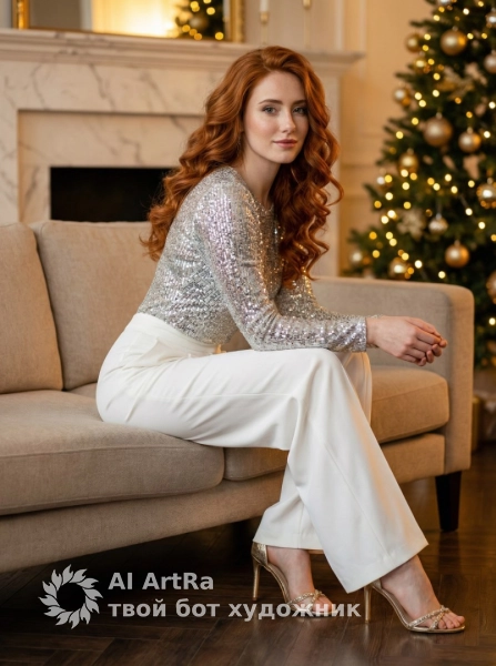 👄 Женские Фотосессия: Элегантность в сиянии пайеток