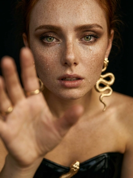 A_woman_with_long_wavy_red_hair_with_freckles_wear-1774540956021