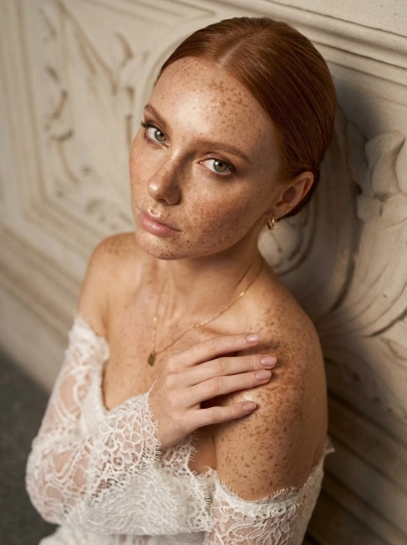 A_woman_with_red_hair_in_sleek_low_bun_with_promin-1774540812455